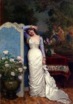 奧古斯特 托爾穆奇 Young Woman In An Interior 奧古斯特 托爾穆奇 Young Woman In An Interior